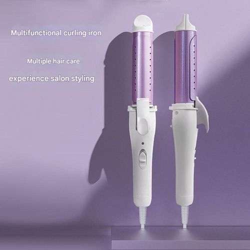 Electric curling iron hair straightener dual-purpose fluffy hair straightening iron home hair straightening iron