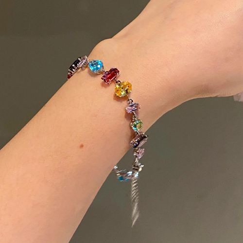 Beaded bracelets, forest-style zircon high-end accessories, sugar cube bracelets