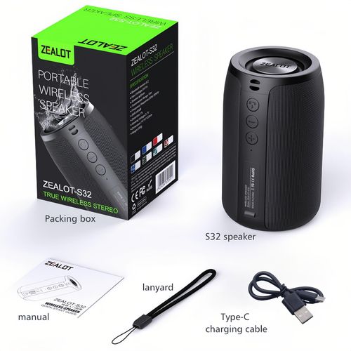 ZEALOT S32 Portable Wireless Speaker