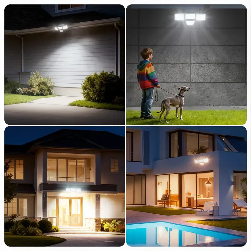 Solar outdoor lights