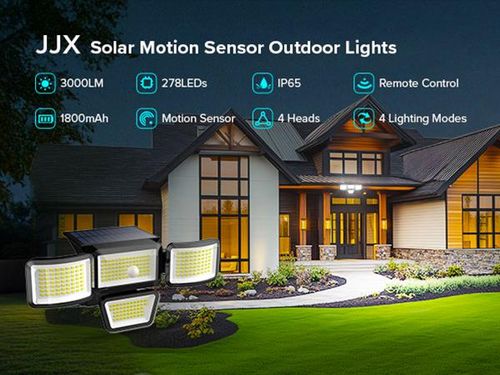 Solar outdoor lights