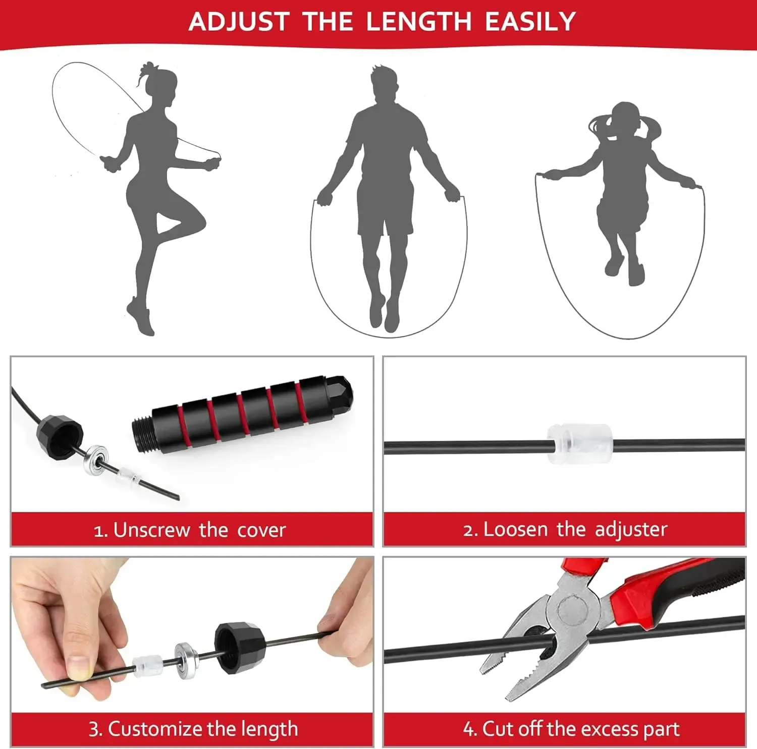 Weighted jump rope