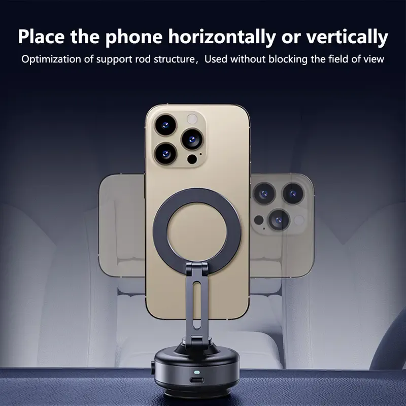 360° Rotatable magnetic car stand