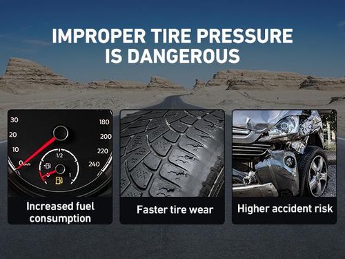 High-precision tire pressure gun