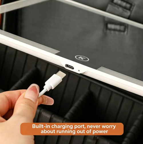 Portable makeup mirror