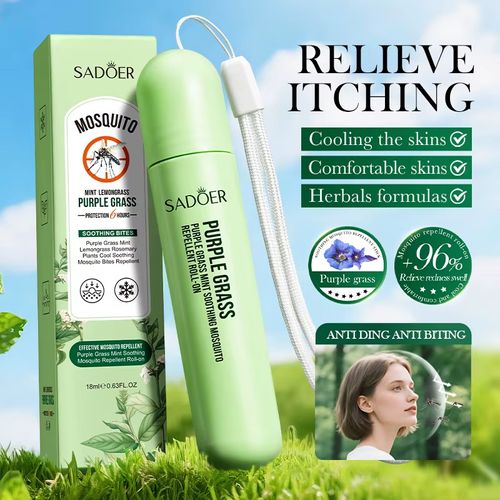 Soothing Roll-On Gel, an excellent product for mosquito bite relief and mosquito prevention