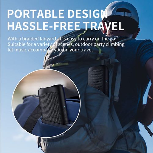 Blue-tooth Speaker 20W Wireless Speaker with Deep Bass 24H Playtime IPX7 Waterproof Bluetooth 5.3 Portable Speaker with Led