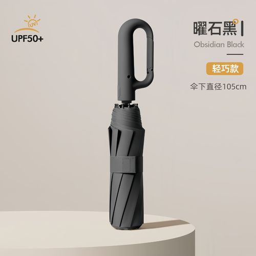 High Quality 3-Fold Automatic Umbrella Auto Open Nylon and Pongee UV Golf Umbrella