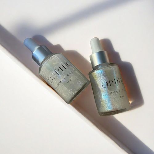 Shimmer Body Oil Party Body Face Glow Oil Hydrating Liquid Highlighter 30ML