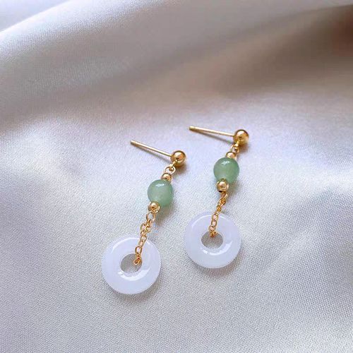Elegant Women's Vintage Style Tassel Drop Earrings Unique Design Women Niche New Style Accessories for Gift