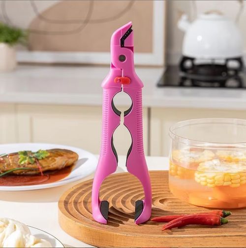 Multi-Purpose 3in1 Anti Scalding Clip Non-Slip Heat-Resistant Bottle Opener Creative Thickened Bottle Cap Remover Kitchen Use