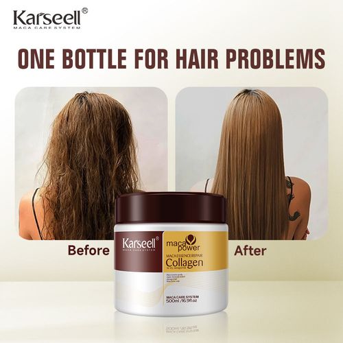 Karseell Collagen Keratin Treatment Best Seller Collagen Mask for Dry and Damaged Hair