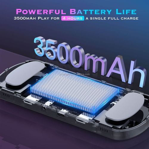 Open Source U8 Retro Handheld Video Game Console Linux System 4.0 Inch IPS Screen Portable Pocket Video Player  64GB Games