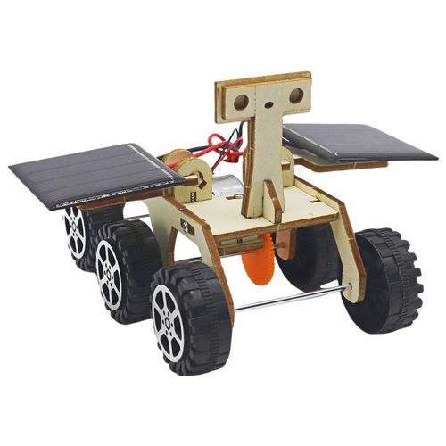 Children's DIY Solar Toy Car Handmade Small Lunar Exploration Car