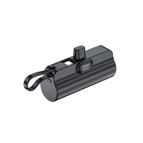 Mini Power Bank 10000mAh With Built-in Cable and Phone Holder Portable LCD Display Mini Power Banks