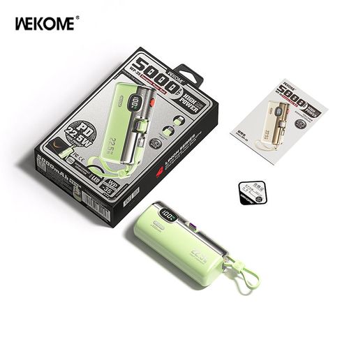 5000mAh Portable Charger Type-C Lightning Ultra Slim 22.5W Fast Charging Power Banks LED Display