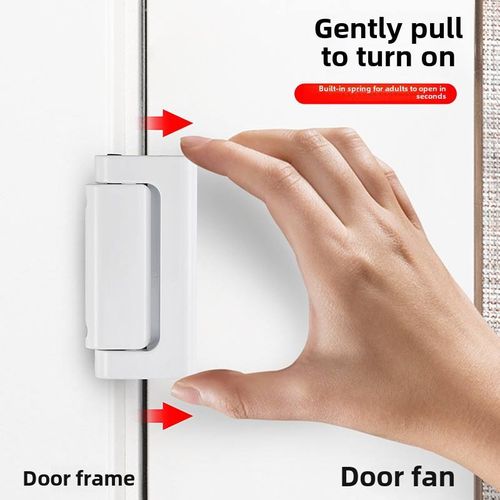 2 Pieces Aluminum household reinforced door lock Home Safety Child Security Door