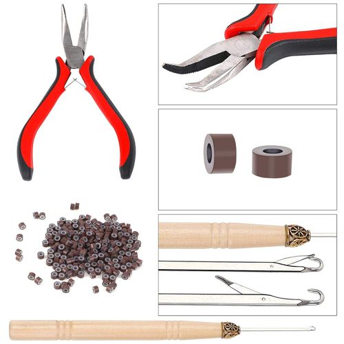 Hair Tinsel 12 Colors Hair Tinsel Kit for Christmas Party Festival