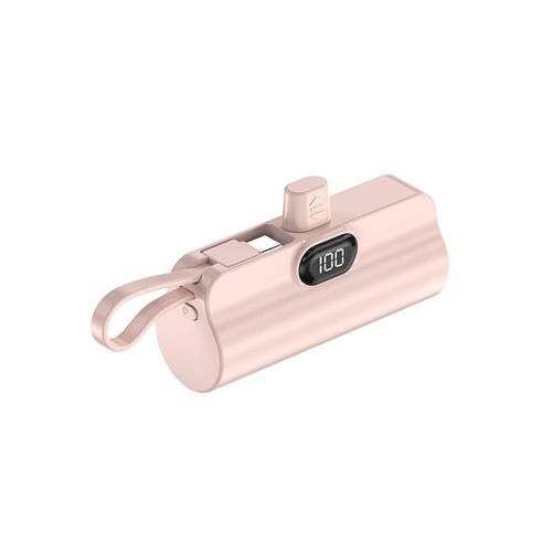 Mini Power Bank 10000mAh With Built-in Cable and Phone Holder Portable LCD Display Mini Power Banks