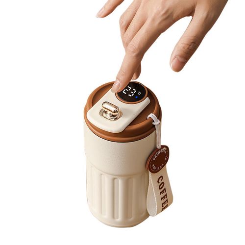 New Fashion Style 316 450ML Stainless Steel Coffee Cup Insulated Travel Water Tumbler Coffee Mug with Temperature Display Lid