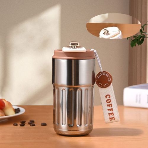 New Fashion Style 316 450ML Stainless Steel Coffee Cup Insulated Travel Water Tumbler Coffee Mug with Temperature Display Lid