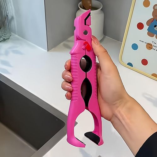 Multi-Purpose 3in1 Anti Scalding Clip Non-Slip Heat-Resistant Bottle Opener Creative Thickened Bottle Cap Remover Kitchen Use