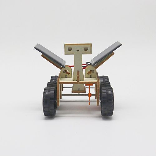 Children's DIY Solar Toy Car Handmade Small Lunar Exploration Car