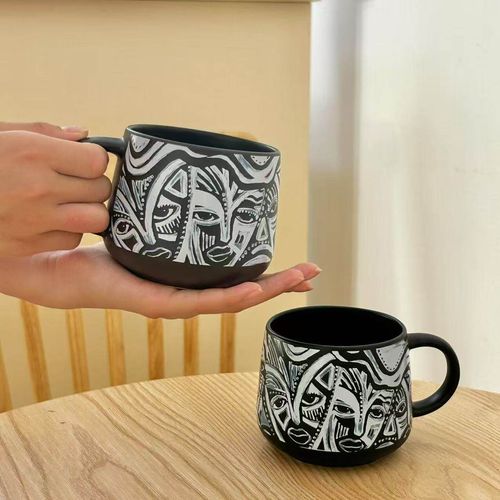 Custom logo  Coffee Mug Man Cup Water Mugs Father's Day Gift
