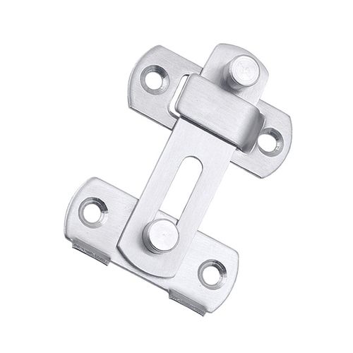 Door Latch 4 Pieces Guard Latch Bolt With Screws Sliding Window Door Lock Handle Stainless Chain Door Home Hardware