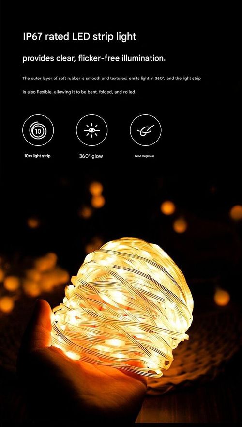 Outdoor LED camping tape measure light, tent ambient light, multi-functional magnetic lighting decoration, colorful string lights.