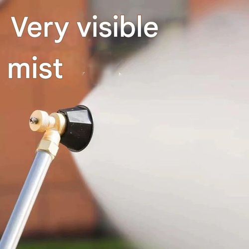 The latest 2026 model agricultural Black Cyclone high-pressure universal adjustable spray nozzle makes spraying pesticides easier, offering both atomized and direct spray options, suitable for irrigation and pesticide application.