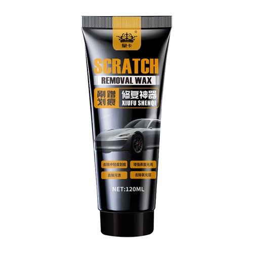 2025 Car Scratch Repair Wax Kit, Premium Scratch Repair Paste, includes wiping cloth and sponge, suitable for all car makes and colors.