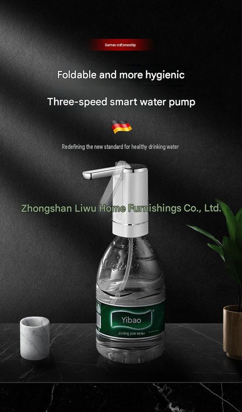 Premium wireless foldable smart water dispenser featuring 3 flow settings, USB-C charging, and compatibility with all standard water bottles and jugs.