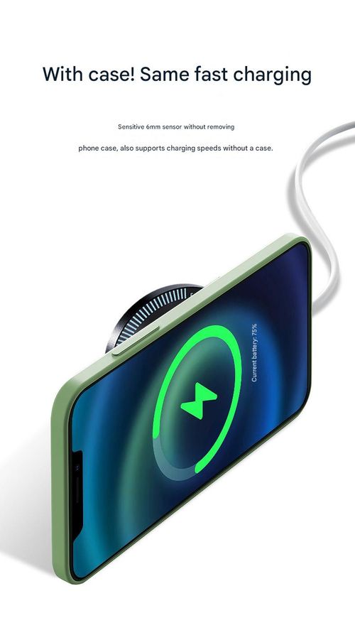 2026 Latest Model 15W Magnetic Wireless Fast Charger + RGB Lighting Effect, Shockproof and Ventilated Air Vent Clip Car Phone Holder for One-Handed Operation, Suitable for Dashboard, Trucks, and SUVs.  360° Rotating Adjustable Car Phone Mount Accessory Kit.