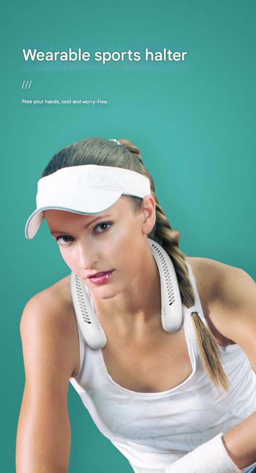 This hands-free neck fan is designed for sports and features rechargeable bladeless cooling technology, offering up to 8 hours of battery life. Its headphone-style design provides a cool and comfortable feeling to your face, neck, and shoulders during exercise, travel, and outdoor activities.