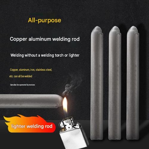 🌍 Multi-purpose Copper-Aluminum Welding Rods (Pack of 9) | Portable emergency repair tool for home, plumbing, and appliances | Works with any lighter! 🎒🔧