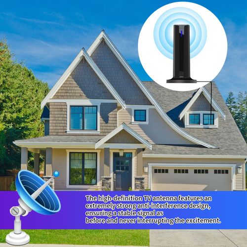 2026 New Digital Antenna High-Definition High-Gain Amplifier 4K DTMB Terrestrial Television Antenna