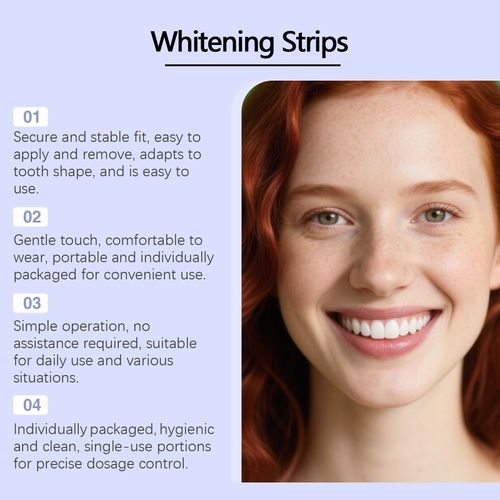 💎 Professional-Grade Teeth Whitening Strips – Unleash your most confident smile! Powerful stain removal that is gentle on gums and safe for enamel. 🦷