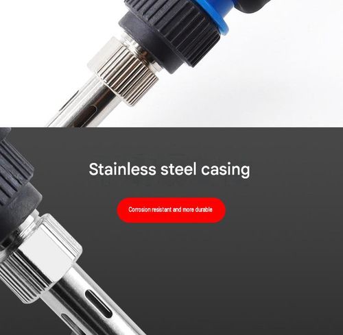 60W adjustable temperature soldering iron, internal heating constant temperature soldering iron, adjustable temperature, precise and intelligent constant temperature, double-layer wear-resistant heat insulation layer.