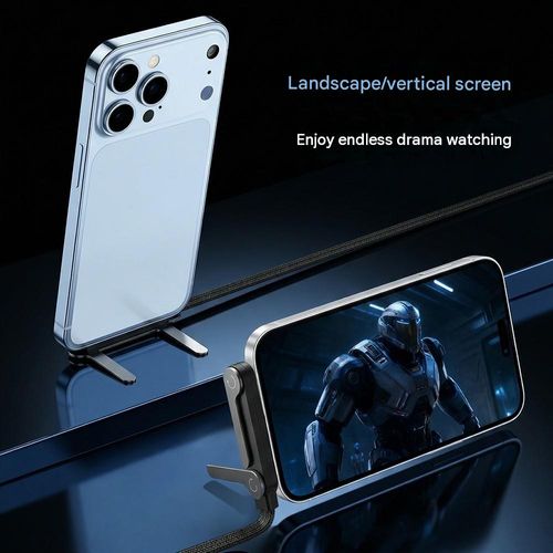 Charging cable with a built-in hidden stand—a 240W ultra-fast 2-in-1 charging cable and phone holder, suitable for gaming, office work, and road trips.