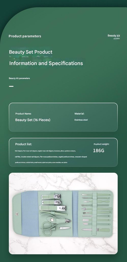 16-Piece Luxury Leather Manicure Set - Professional Nail Care Tools, Luxurious Travel Kit | Precision Nail Clippers for DIY Home Manicures and Nail Care, Cuticle Exfoliator, Glass Cuticle Pusher, Stainless Steel Trimmer, Callus Remover, Foot Care, 16-Piece Set