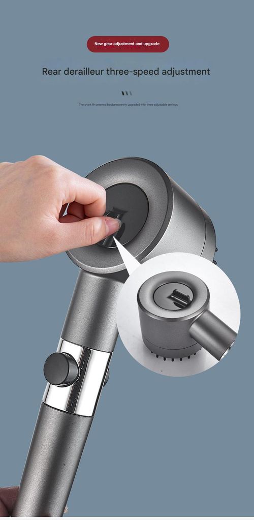 🚿Multifunctional high-pressure shower head set
