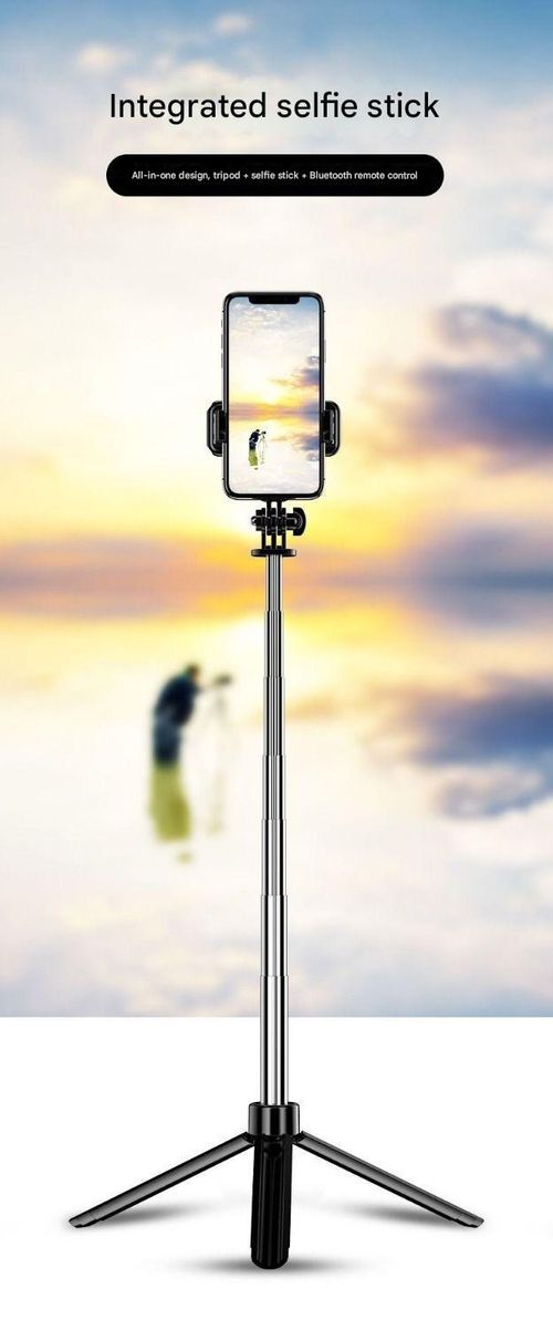 Mobile phone tripod, suitable for iPhone and Android phones, with remote control, upgraded stand, compatible with iPhone, portable and stable.