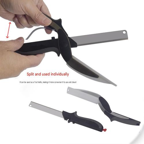High-quality, multifunctional, and versatile smart stainless steel kitchen shears—a detachable 2-in-1 tool essential for everyday cooking.