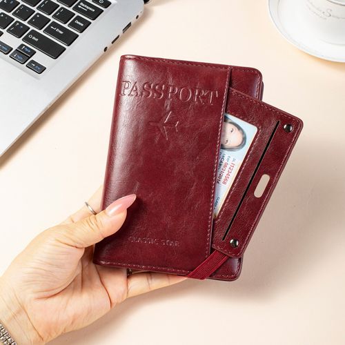 New multi-functional passport holder, card holder, travel accessory, passport bag, ticket holder, document holder for men and women.