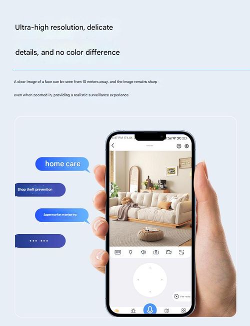 Indoor wireless security camera, home hidden spy camera, mini wireless WiFi camera, night vision nanny camera, suitable for babies and pets, compatible with smartphones and tablets.