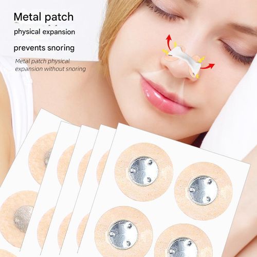 The 2026 upgraded anti-snoring magnetic nose strip set includes 20 nose strips, 4 nasal dilators, and 1 applicator. It's a daily personal care product.