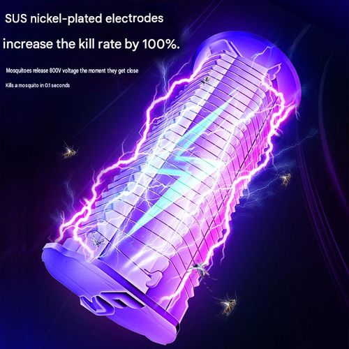 💡🦟 15W E27 2-in-1 LED Mosquito-Killing Light Bulb 3 adjustable smart modes lighting, insect-killing, or off chemical-free and highly effective at eliminating insects 🏠