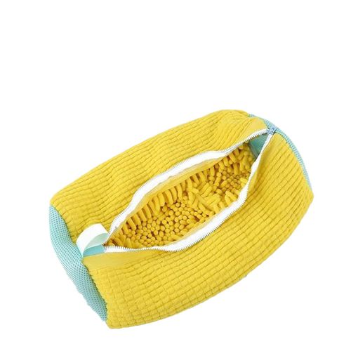 Reusable sneaker cleaning mesh bag featuring a 360° deep-cleaning design.