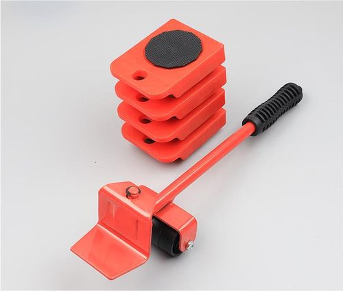 Furniture moving kit with wheels and furniture lifter, suitable for moving heavy furniture, 360° rotating wheel furniture dolly, for sofas, refrigerators, cabinets, etc.